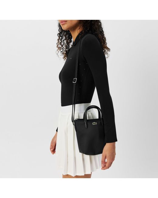 Lacoste Black Cross-Body Mini Bag