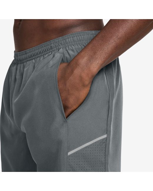 Nike Gray Performance Running Shorts for men