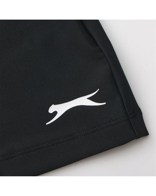 Slazenger 1881 Black Lycra Xtra Life Boyleg Swimsuit Ladies