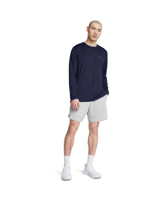 Under Armour Gray Tech Vent 7In Shorts for men