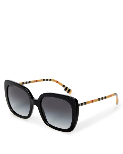 Burberry Black Square Sunglasses