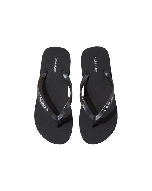 Calvin Klein Blue Flip Flops