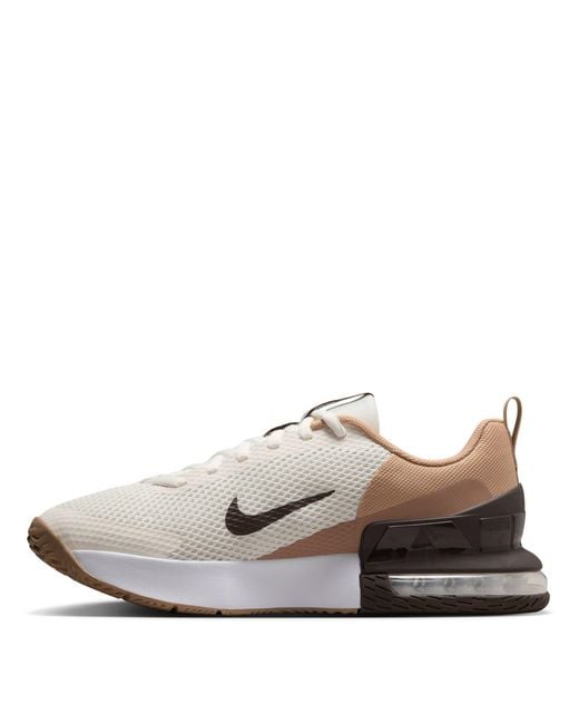 Nike White Air Max Alpha Trainer 6 Workout Shoes for men