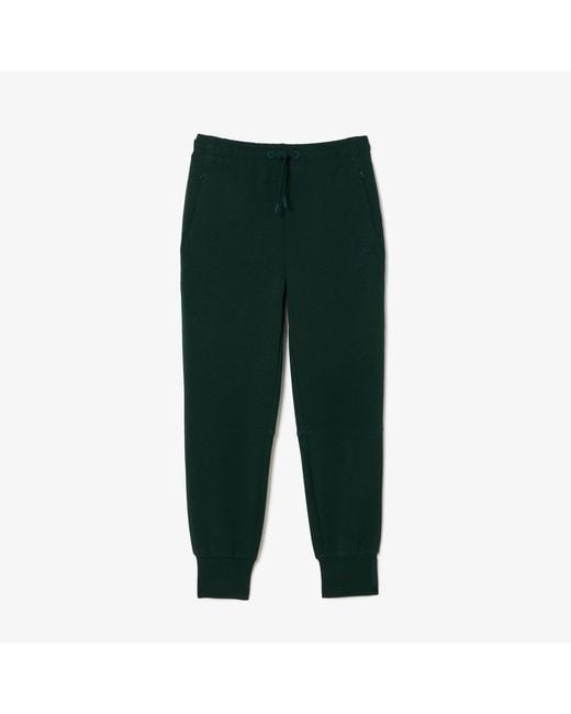 Lacoste Green Cotton Sweatpants