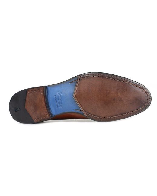 Oliver Sweeney Brown Knole Derby Shoes for men