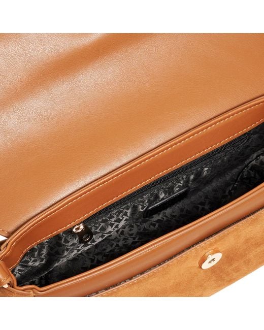 Dune Brown Delsees Shoulder Bag