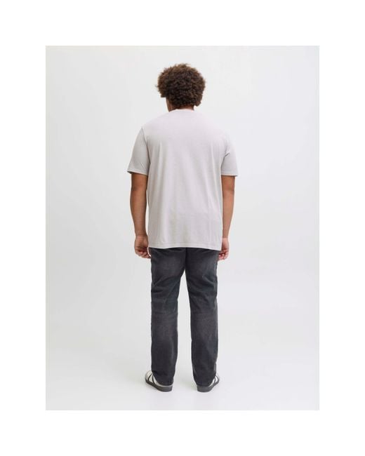 Jack & Jones Blue Glenn Slim Jeans Plus Size for men