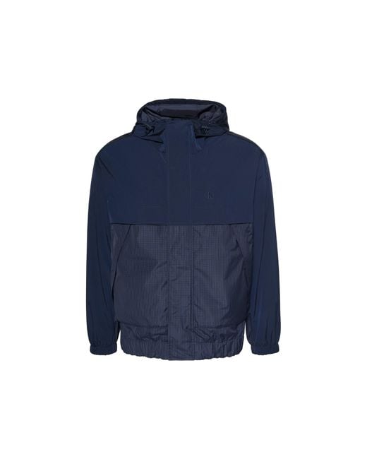 Calvin Klein Blue Windbreaker for men