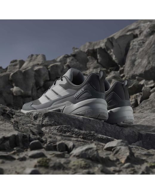 Adidas Gray Waterproof Hiking Shoes for men