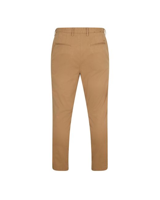 Boss Natural Kaito3-D Straight Leg Trousers for men