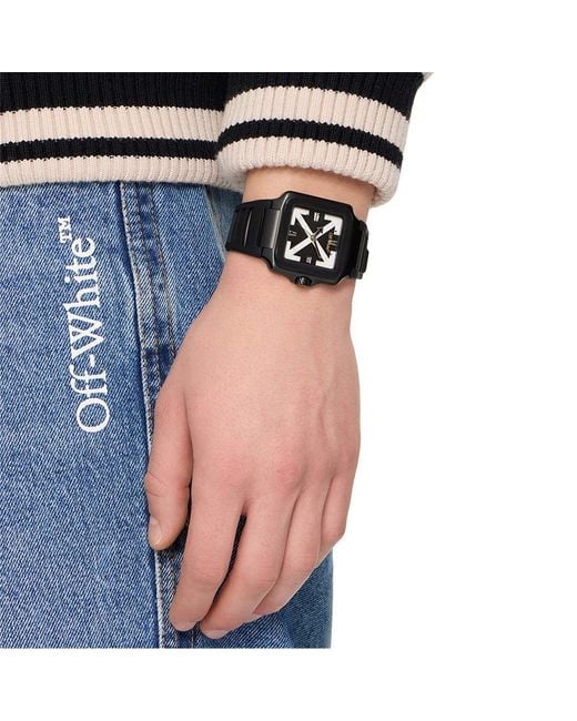 Off-White c/o Virgil Abloh Black Proto Layer Watch for men