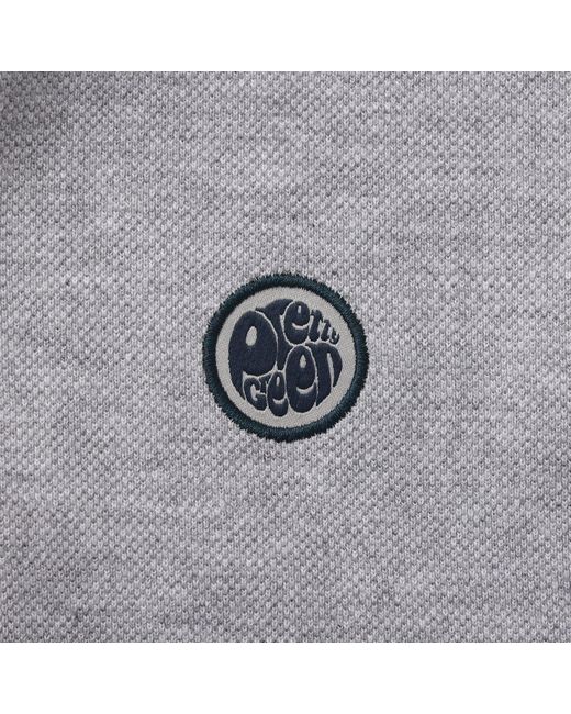 Pretty Green Gray Plain Polo for men