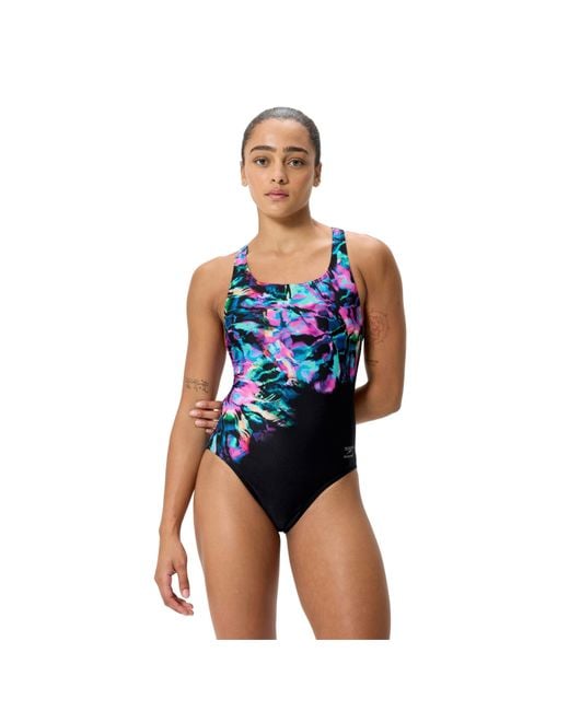 Speedo Blue One Piece Swimsuit