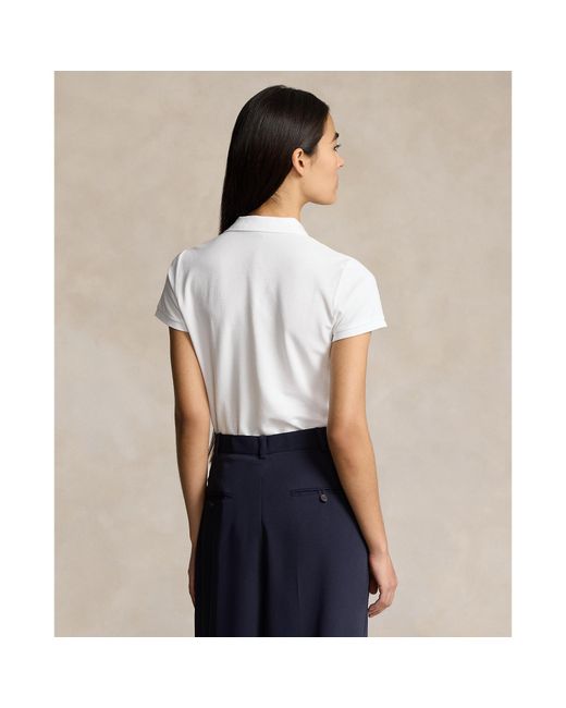 Polo Ralph Lauren White Julie Polo Shirt