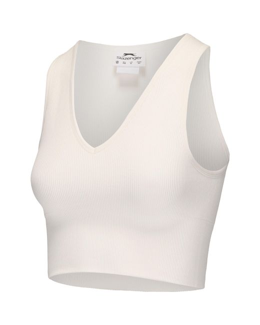 Slazenger 1881 Brown 2Pk Croptank
