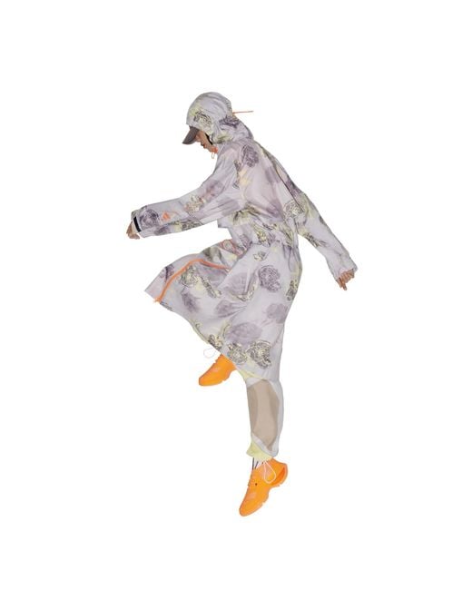 Adidas White Waterproof Insulated Parka