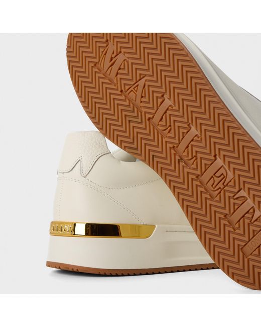 Mallet White Mallet Grftr Gum Trainers for men