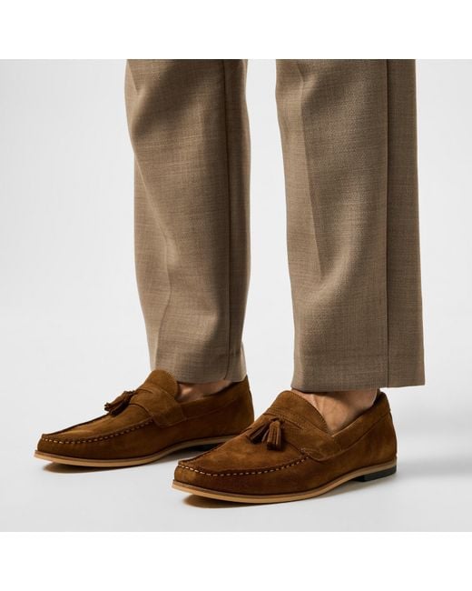 Dune Brown Bart Loafers for men