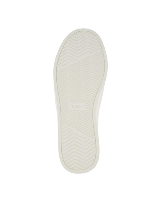 TOMS White Kameron Slip On Shoes