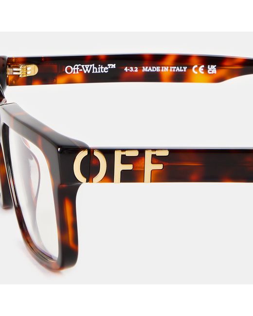 Off-White c/o Virgil Abloh Brown Reading Glasses