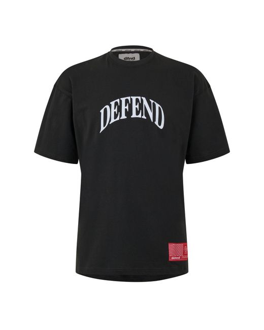 DFND London Black Summer Core T-Shirt And Shorts Set for men