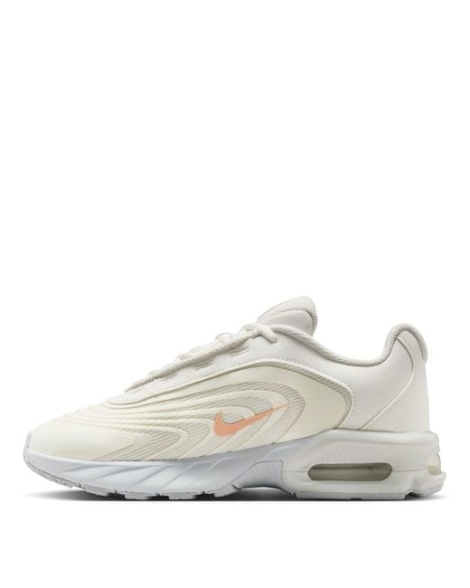 Nike White Air Max Fire Sneakers