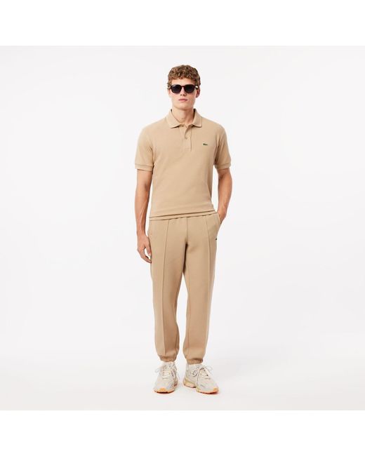 Lacoste Natural Regular Fit Piqué Sweatpants for men
