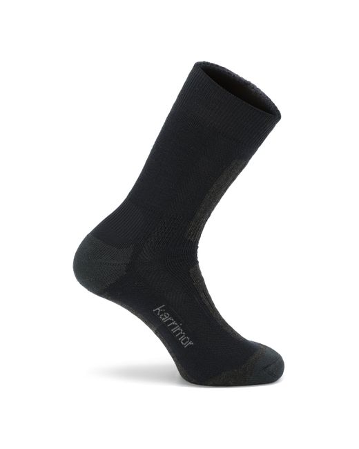 Karrimor Black Merino Fibre Heavyweight Walking Socks for men