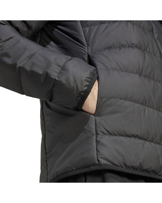 Adidas Gray Light Down Jacket for men