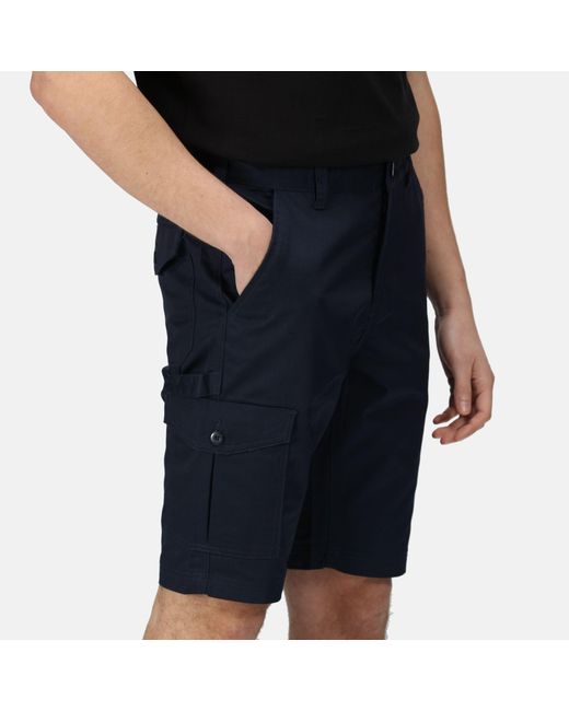 Regatta Blue Pro Cargo Shorts for men