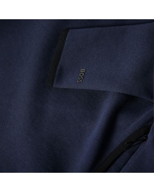 Boss Blue Sw Snug Hood 10276675 01 Polo Shirt for men