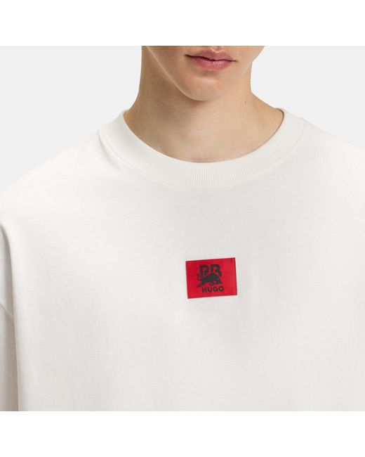 Hugo x RB White X Vcarb By Slawn Logo T-Shirt for men