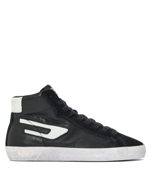 DIESEL Blue S Leroji Mid Court Trainers for men