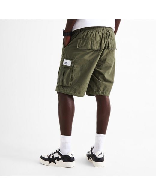 Aape Green Now Cargo Short Sn63 for men