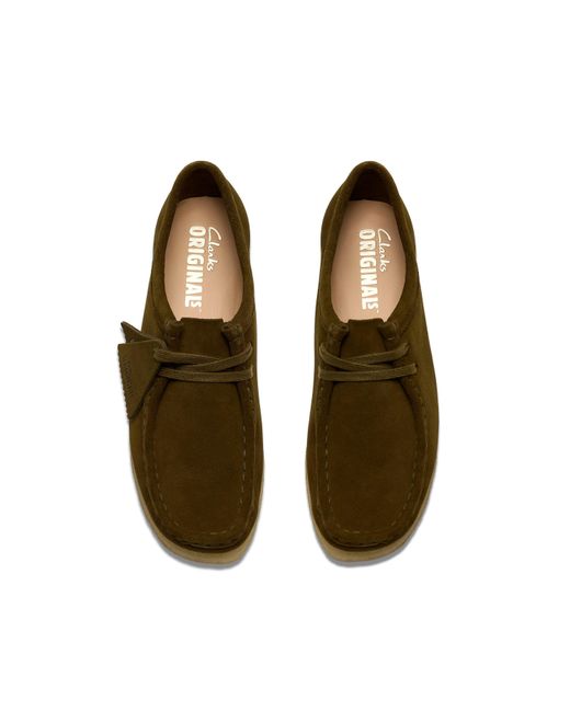 Clarks Brown Wallabee Moc Toe Formal Shoes