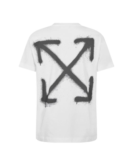 Off-White c/o Virgil Abloh White Off Slim Fit T Shirt for men