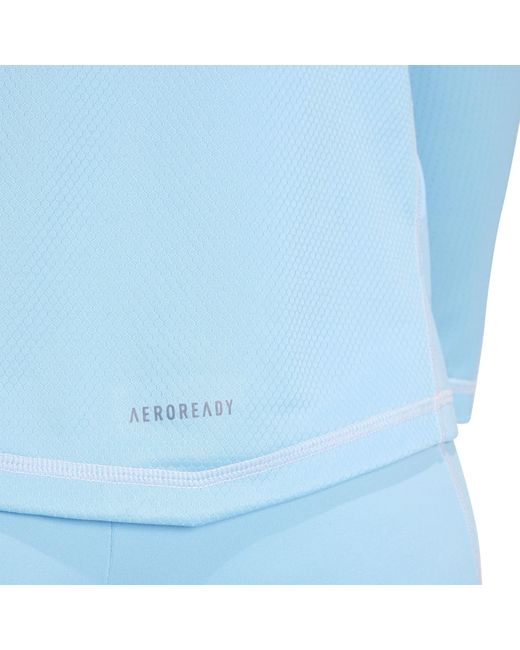 Adidas Blue Licensed Long-Sleeve T-Shirt