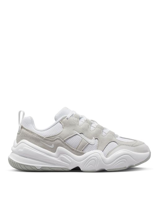 Nike White Tech Hera Shoes