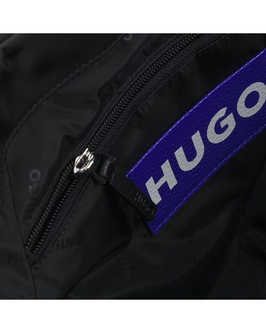 HUGO Black Vytal Puffy Tote Bags