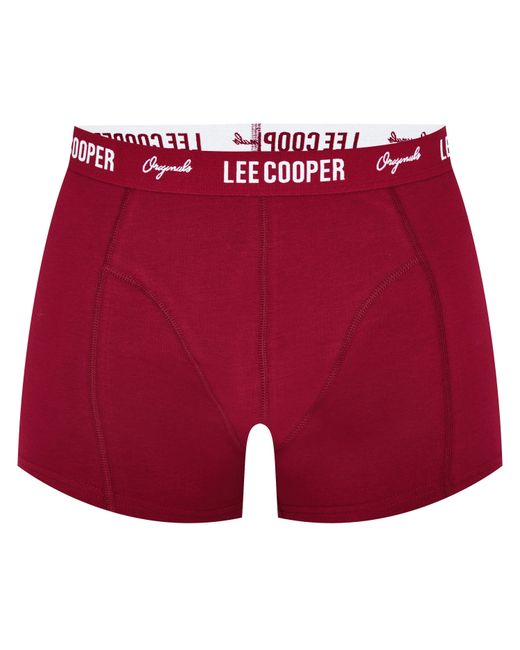 Lee Cooper Blue Essential Boxer Trunk 5-Pack for men