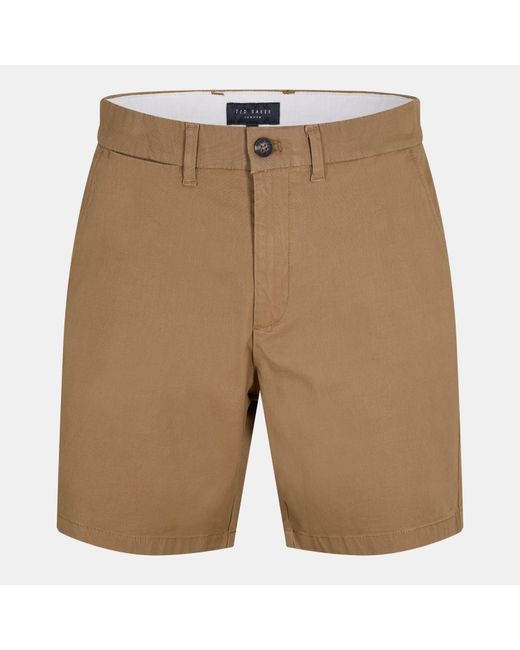 Ted Baker Natural Chino Shorts for men