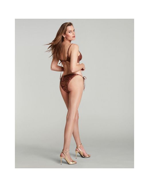 Agent Provocateur Brown Cayla Bikini Bottoms