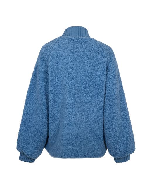 Varley Blue Serina Reversible Quilt Jacket
