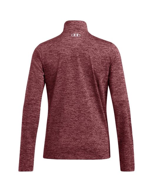 Under Armour Red Tech Half Zip Top