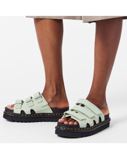 Dr. Martens Green Raine Sandal