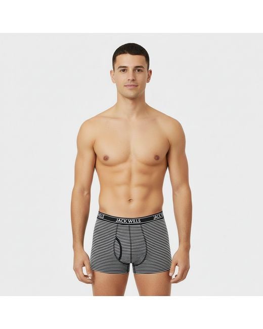 Jack Wills Multicolor Jw Daundley Boxers 3 Pack for men