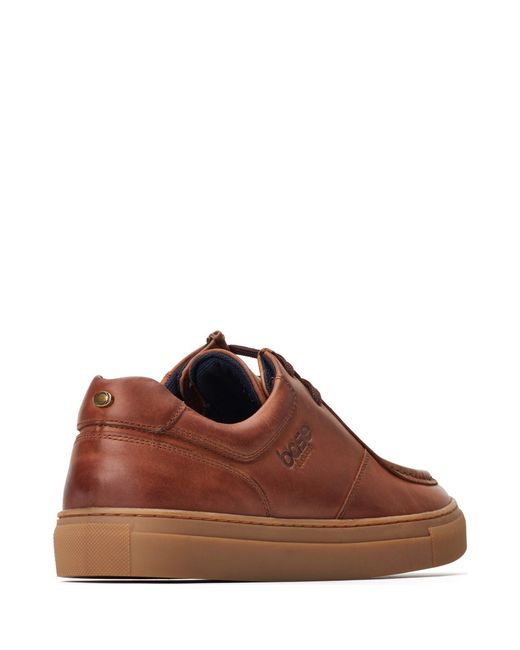 Base London Brown Dalston Wallabe for men