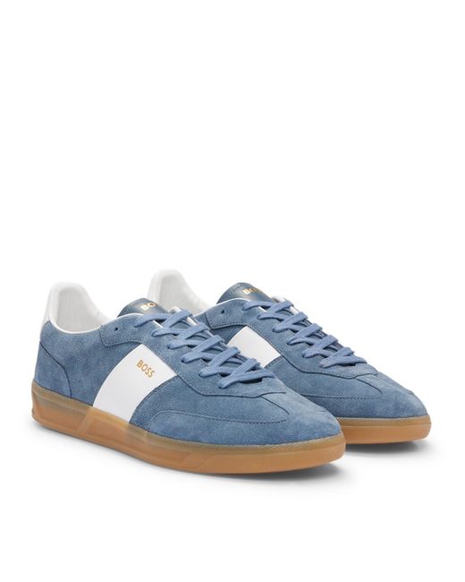 Boss Blue Brandon Tennis Style Trainer for men