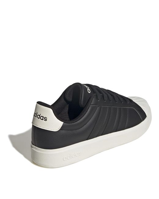 Adidas Black Street Talk Low-Top Trainers for men