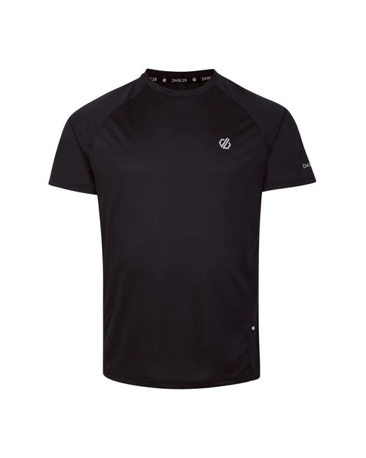 Dare 2b Black Accelerate Tee for men